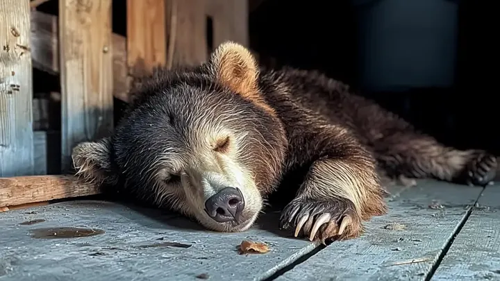 凍死寸前の子グマを発見した男性、しかし腹の下に隠していたものは信じがたいものだった！