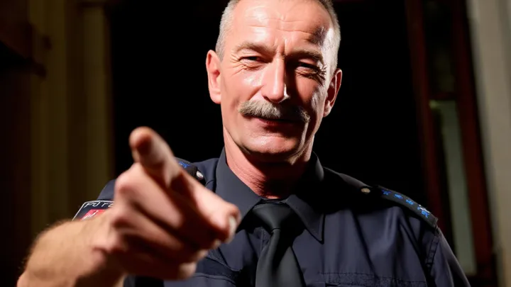 Policial detém homem que se parece com seu falecido filho - segundos depois, ele vê o que está acima do painel do carro