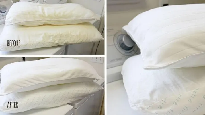 Le secret des coussins blancs est dévoilé! Et il s'avère que c'est très simple!