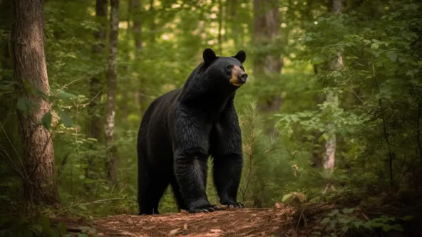 Bear Waves To Family Every Morning - One Day Dad Follows Him And Makes A Strange Discovery