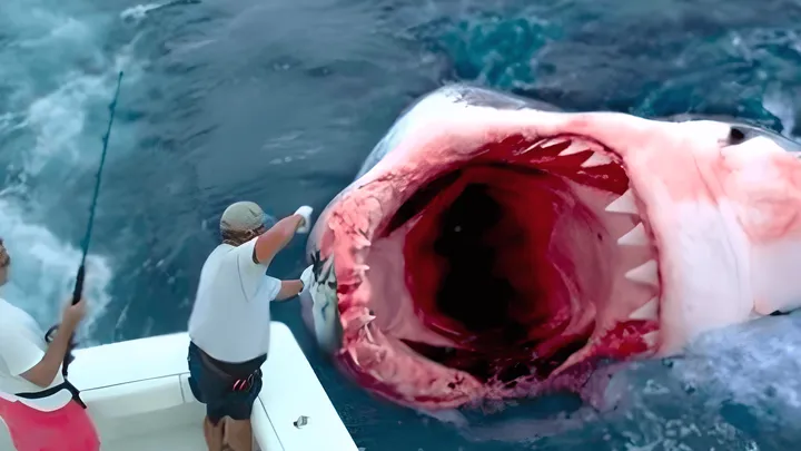 Questi marinai hanno trovato uno squalo gigante - Non crederai mai a quello che hanno trovato dentro!