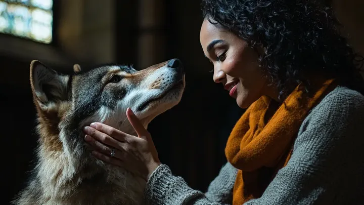 Wolf bricht in Kirche ein - Kirchenbesucher waren nicht auf das vorbereitet, was dann geschah