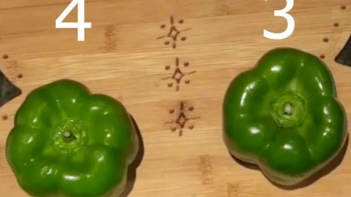 This is how you recognise a sweet bell pepper 
