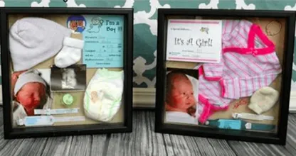 Wil je de herinneringen van je baby bewaren? Probeer dit dan eens, hartstikke leuk en simpel!