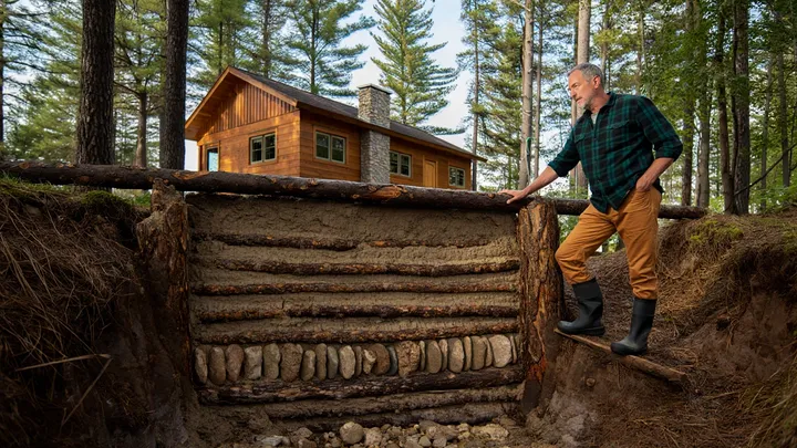Beavers Surrounds Cabin – What They Build Leaves Owner Speechless