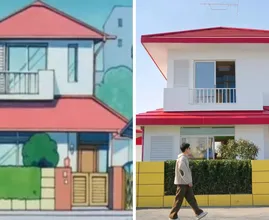 Chinese Man Borrows $410K to Build Real-Life Cartoon Dream House – Take a Peek Inside!