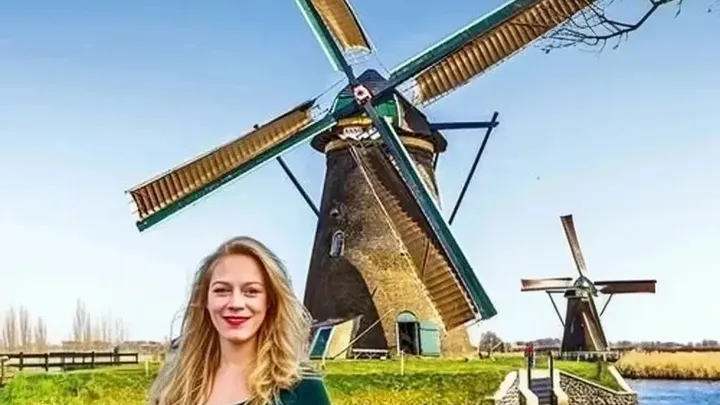 A young woman inherited her grandfather’s old windmill, turning it into something truly special.