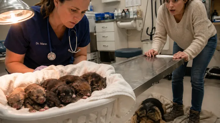 Dog Gives Birth to Puppies – When the Vet Sees Them, She Says "Those Aren't Puppies!”