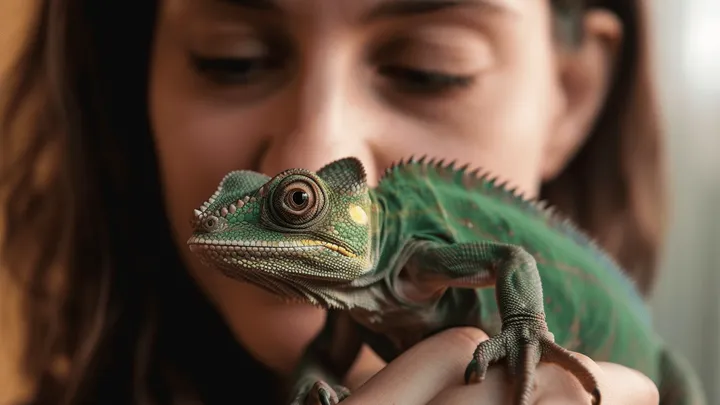Mujer pensó que podía dormir segura con su mascota pitón todas las noches, hasta que el veterinario le mostró la sorprendente verdad
