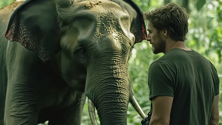 Elefante pede ajuda a fotógrafo - A inacreditável verdade revelada