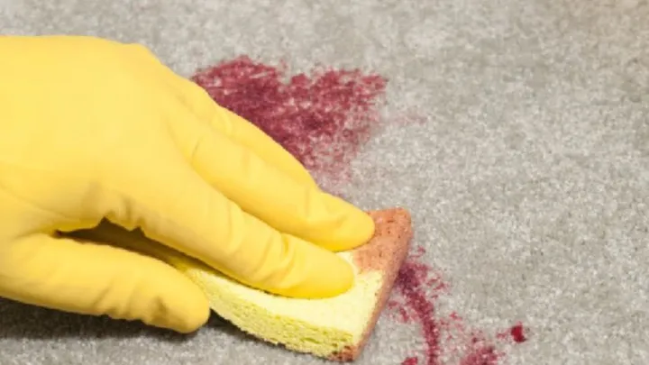 ¿Tienes una mancha en tu alfombra? Deshazte de ella con esta forma simple y barato!
