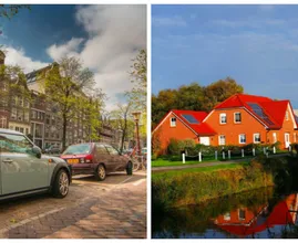 Ongelofelijk: een parkeerplaats in Amsterdam kost evenveel als vrijstaand huis in Friesland!