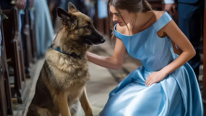 An ihrem Hochzeitstag versperrte ihr Polizeihund ihr den Weg - dann entdeckte sie die herzzerreißende Wahrheit...