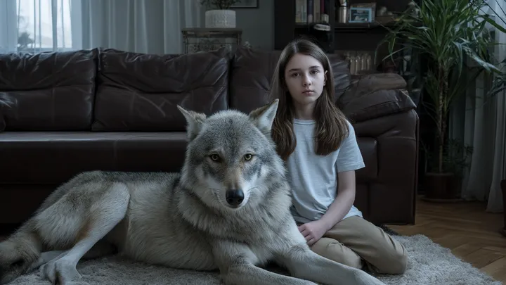 Girl (12) Saves Giant Wolfdog, But DNA Results Reveal Something Terrifying…