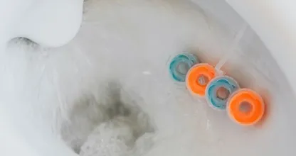 Huh! Blijkbaar gebruiken we het toiletblok al ons hele leven verkeerd