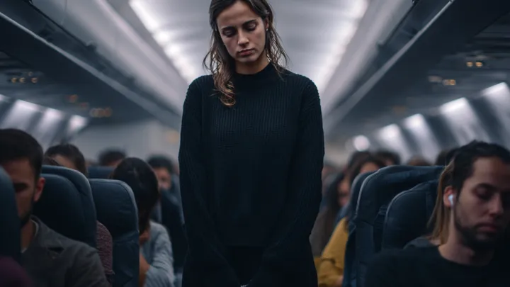 Flugbegleiter flüsterte: "Sie müssen das Flugzeug sofort verlassen" - Passagier ist erkältet, um die Wahrheit zu erfahren..