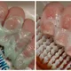 Ze smeert tandpasta op haar vingernagels en het resultaat is echt fantastisch! Wisten we dit maar eerder!