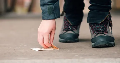 Dit is wat je moet doen als je geld hebt gevonden
