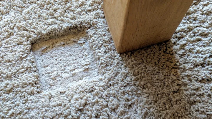 Say Goodbye to Carpet Dents Forever: The Incredible Ice Cube Hack You Won't Believe!