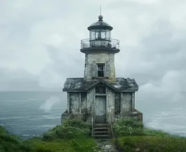 Elderly Man Has Been Living Inside an Old LightHouse For Decades - But Wait Until You See The Inside!