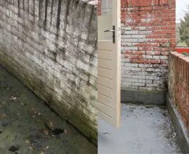 Haben Sie grüne Flecken auf Ihren Balkon- oder Gartenfliesen? Entfernen Sie sie mit dieser rein natürlichen Lösung