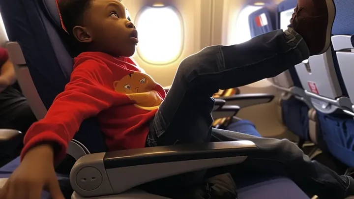 This Man Had Enough! See How He Taught a Seat-Kicking Kid and His Mom a Lesson!