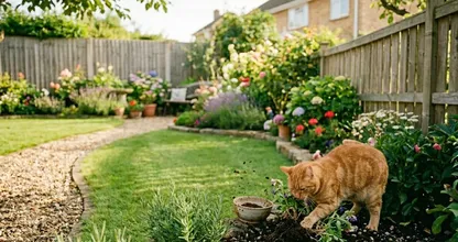 Diga adeus à deterioração do jardim: O truque simples de cozinha que mantém os gatos afastados