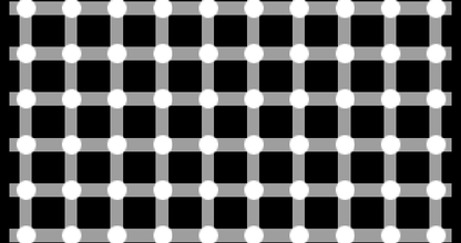 Hoeveel zwarte stippen zie jij op de foto? Niet meteen spieken! Bijna niemand ziet het!