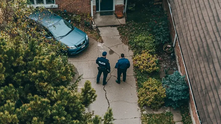 A garota liga para o 911 e pede uma pizza, e os policiais ficam pálidos depois de encontrar isso em sua casa