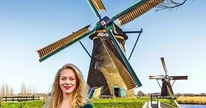 A young woman inherited her grandfather’s old windmill, turning it into something truly special.