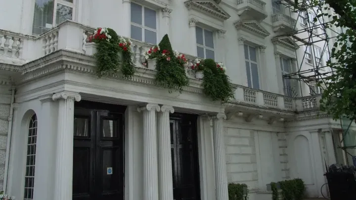 Estas casas de Londres no son reales: éste es el secreto