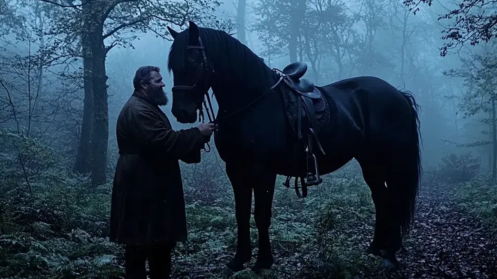 Fazendeiro encontra cavalo desaparecido após 8 meses - quando ele se aproxima, um calafrio percorre sua espinha