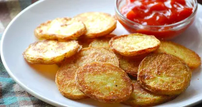 Knusprige Kartoffelscheiben so wie aus dem Restaurant? Mit diesem Trick funktioniert's!