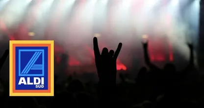Rock Fans machen sich über diese Werbung im neuen ALDI-Prospekt lustig!