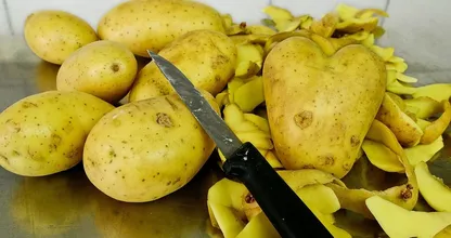 Der schnellste Weg überhaupt, Kartoffeln zu schälen
