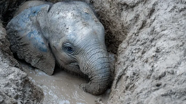 Um elefante solitário fica horas a fio na floresta - quando os aldeões descobrem o motivo, percebem que é pior do que parece