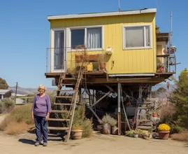 Living in a 160 square feet tiny house
