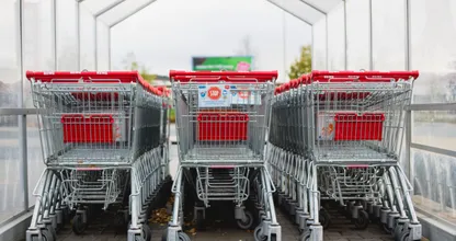 Geld besparen op boodschappen? Pak dan een winkelwagen!