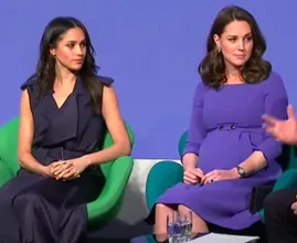 Warum Meghan und Kate beide während ihrer Schwangerschaft kürzere Röcke trugen.