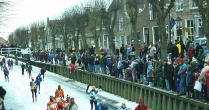 Hier worden wij niet vrolijk van: de kans dat er ooit nog een Elfstedentocht plaatsvindt neemt elk jaar af....