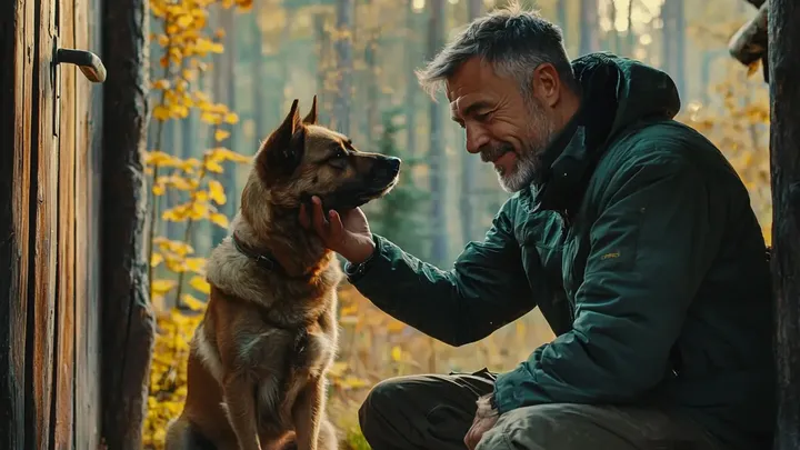 Zijn hond rende plotseling het bos in - wat hij vervolgens aantrof deed zijn bloed koud stromen!