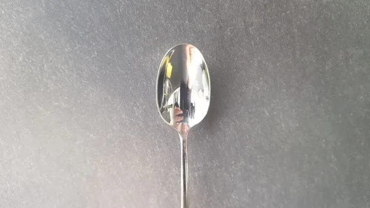 Fun fact: this is why you see your reflection upside down in a spoon!