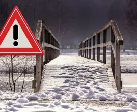 Code geel: morgenochtend kans op sneeuw en ijzel
