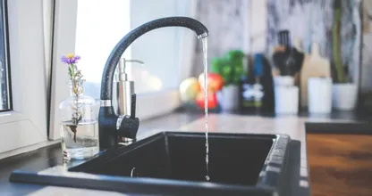 This is what people with a clean kitchen do immediately after they've done the dishes
